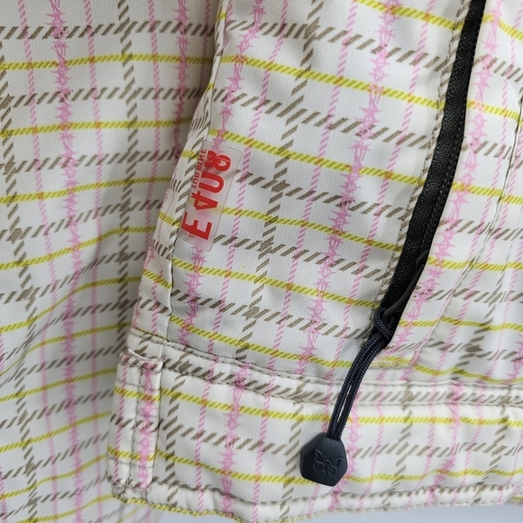 SNOWBOARD TURBINE Boardwear The Toxic State E408 Pink Plaid Girl's size large - Picture 4 of 12